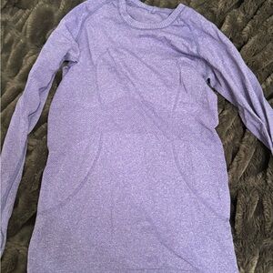 lululemon athletica Long Sleeve Tee in Lavender Purple